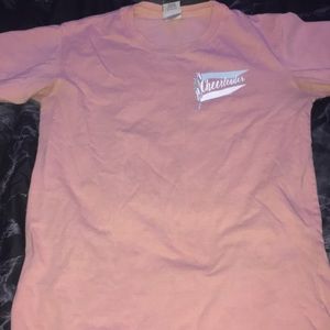 cute cheer set. Shirt is xs but fits like a M.